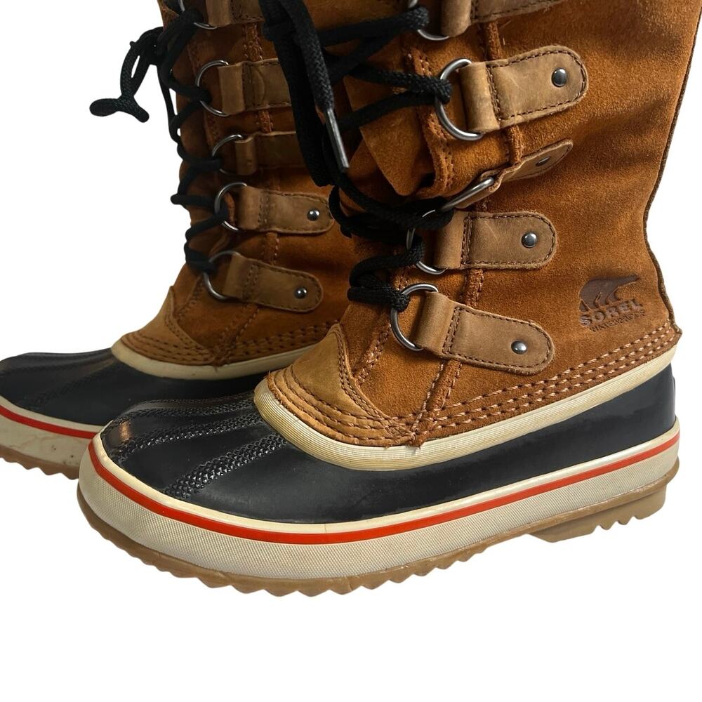 Sorel Joan Of Arctic Knit II Elk Waterproof Insulated Boots - Picture 9 of 9